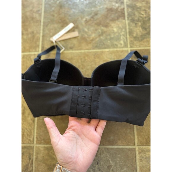 Skims Fits Everybody Strapless Bra Onyx Size 36DDD - Picture 8 of 11